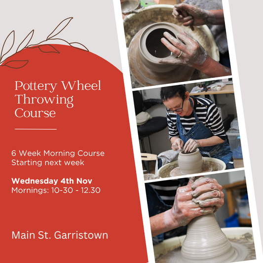 6 WEEK MORNING THROWING CLASS _ Wednesday 4th November
