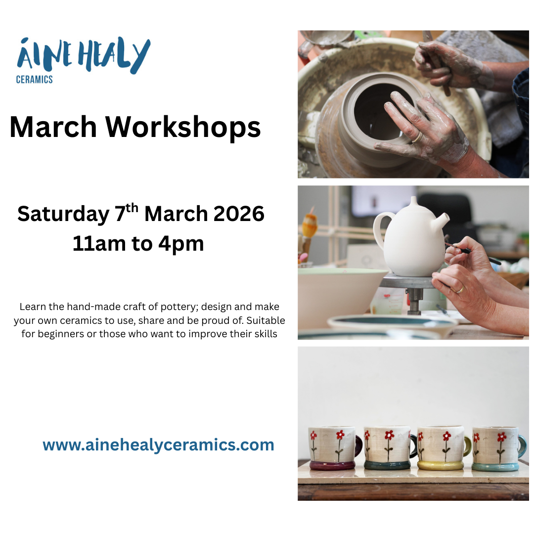 1 Day Pottery Workshop 7th March